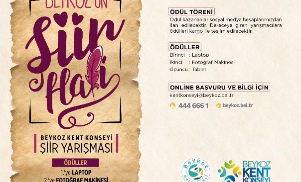 Asırlardan Mısralara “Beykoz’un Şiir Hali” Yarışması Başladı