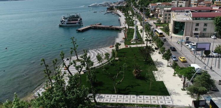 Beykoz Sahili Yeni Çehresine Kavuşuyor