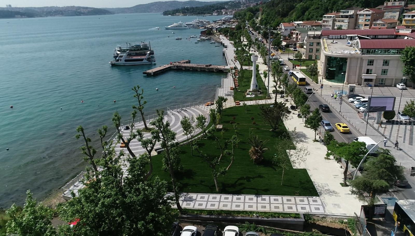 Beykoz Sahili Yeni Çehresine Kavuşuyor