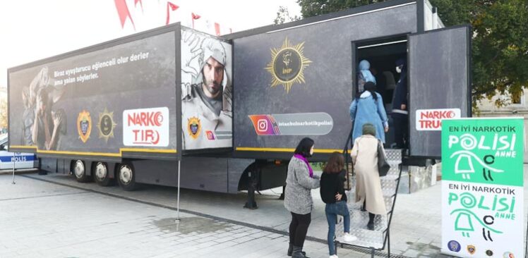 Narko tır Beykoz’da farkındalık yarattı