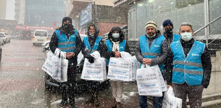 DEVA Beykoz, kar kış dinlemiyor!