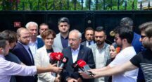 KILIÇDAROĞLU Beykoz’da Mavi Marmara şehidi ailesini ziyaret etti